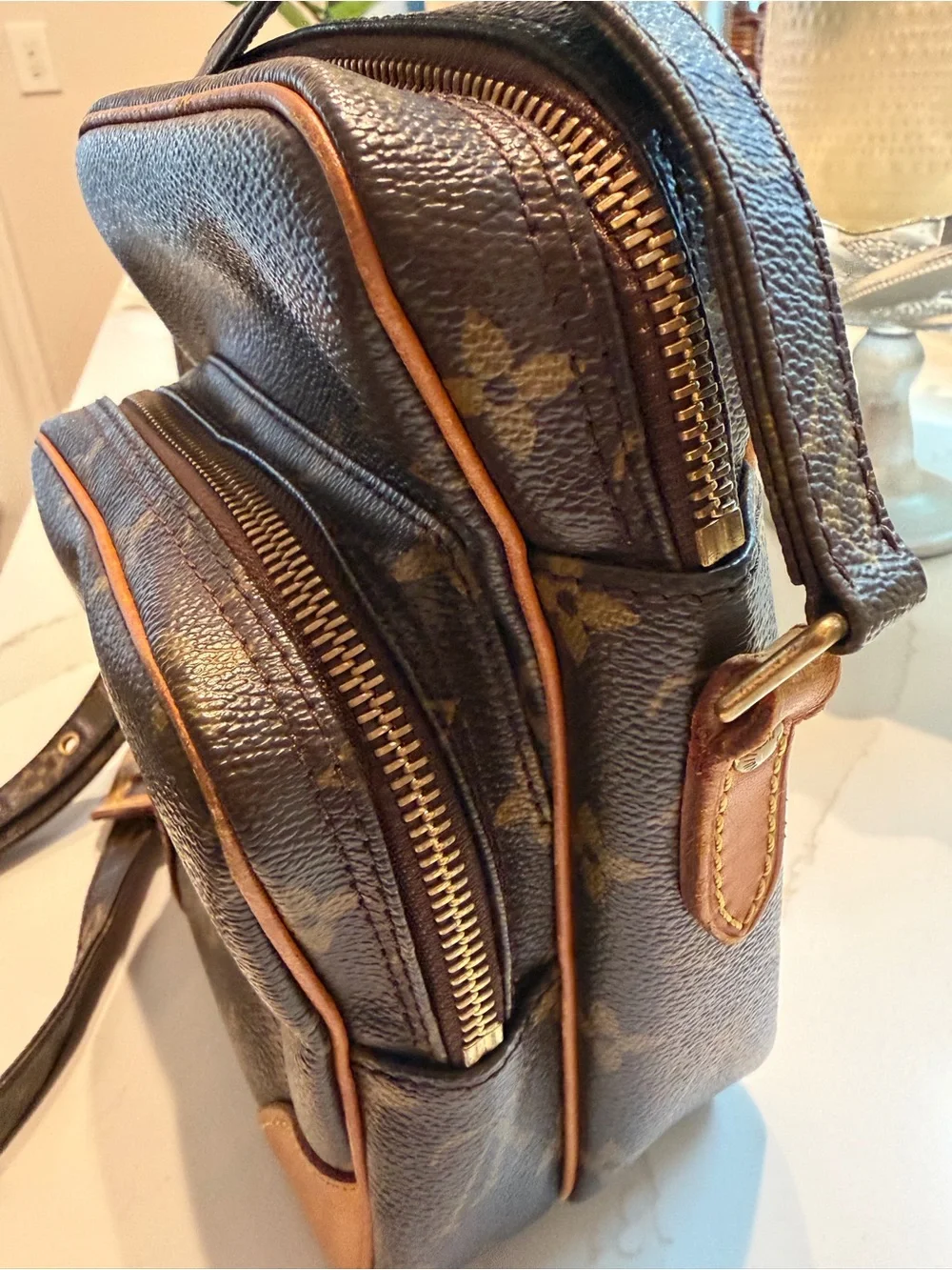 Authentic Louis Vuitton Monogram Amazon Crossbody Bag